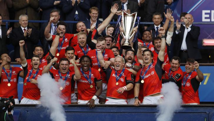 Defending champions Saracens start this season's competition with a trip to Northampton